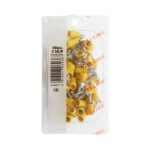 Наконечник плоский смеш. 2.5-6кв.мм отв. d6.3х0.8мм желт. (уп.50шт) DKC 2C30P — изображение 2