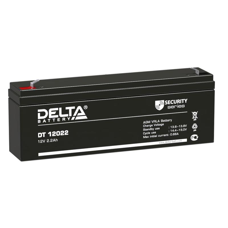 300723.jpg Аккумулятор ОПС 12В 2.2А.ч DT 12022 Delta 4614010040001 — изображение 1
