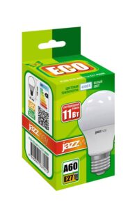 Лампа светодиодная PLED-ECO 11Вт A60 грушевидная 4000К нейтр. бел. E27 840лм 220В JazzWay 1033215 — изображение 2