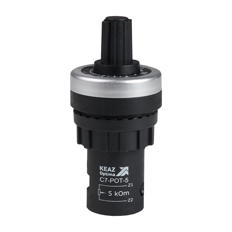 362215_1.jpeg Потенциометр OptiSignal Compact D22 С7-POT-5 5кОм XB4BD912R5K КЭАЗ 362215 — изображение 1