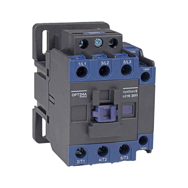 367541_1.jpeg Контактор OptiStart E LC1E25M5 25A 220В AC 1НО+1НЗ КЭАЗ 367541 — изображение 1