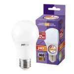 Лампа светодиодная PLED-DIM 12Вт A60 грушевидная 3000К тепл. бел. E27 1060лм 220-240В диммир. JazzWay 2855879 — изображение 3