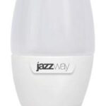 Лампа светодиодная PLED-SP 9Вт C37 свеча 3000К тепл. бел. E27 820лм 230В JazzWay 5001923A