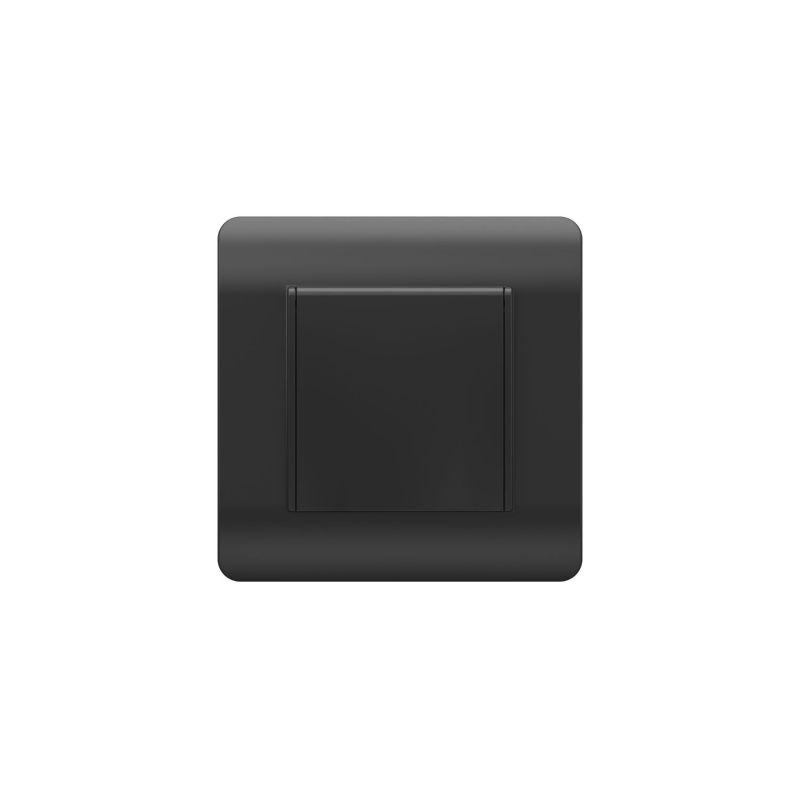 431500_1.jpeg Розетка NEW3-E 16А IP44 с заземл. защ. шторки с крышкой черн. CHINT 431500 — изображение 1