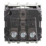 Розетка 1-м 2мод. Avanti "Белое облако" 16А IP20 2P+E защ. шторки бел. DKC 4400002 — изображение 2