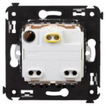 Розетка 1-м СП 2мод. Avanti "Белое облако" 16А IP41 2P+E защ. шторки с крышкой бел. DKC 4400013 — изображение 6