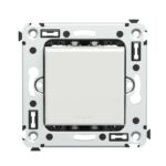 Выключатель 1-кл. 2мод. СП Avanti "Белое облако" 16А IP20 бел. DKC 4400103