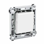 Выключатель 1-кл. 2мод. СП Avanti "Белое облако" 16А IP20 бел. DKC 4400103 — изображение 4