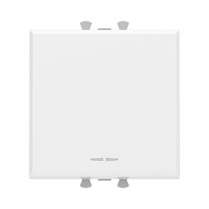 4400112_1.jpeg Переключатель модульный 1-кл. 2мод. Avanti "Белое облако" 16А IP20 бел. DKC 4400112 — изображение 1