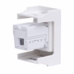 Розетка телефонная 1-м 1мод. Viva RJ12 бел. DKC 45018 — изображение 2