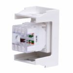 Розетка компьютерная 1-м 1мод. Viva RJ45 кат.5E бел. DKC 45038 — изображение 2