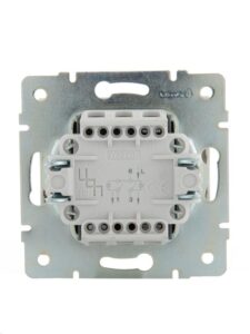 Выключатель 2-кл. СП Rain IP20 с подсветкой механизм бел. LEZARD 703-0288-112 — изображение 2