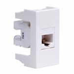Розетка компьютерная 1-м 1мод. Viva RJ45 кат.6 бел. DKC 45058 — изображение 4