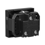Розетка 1-м 2мод. Viva 16А IP20 2P+E с заземл. защ. шторки черн. DKC 45205 — изображение 5