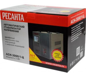 Стабилизатор напряжения АСН-3000/1-Ц 1ф 3кВт IP20 релейный Ресанта 63/6/5 — изображение 4
