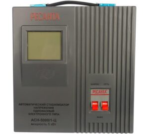 Стабилизатор напряжения АСН-5000/1-Ц 1ф 5кВт IP20 релейный Ресанта 63/6/6 — изображение 3