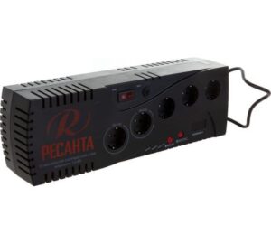 Стабилизатор напряжения С1500 1ф 1.4 кВт IP20 бытовой Ресанта 63/6/33 — изображение 2