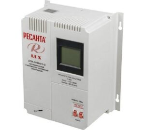 Стабилизатор напряжения АСН-5000 Н/1-Ц Lux 1ф 5кВт настен. IP20 Ресанта 63/6/16 — изображение 5