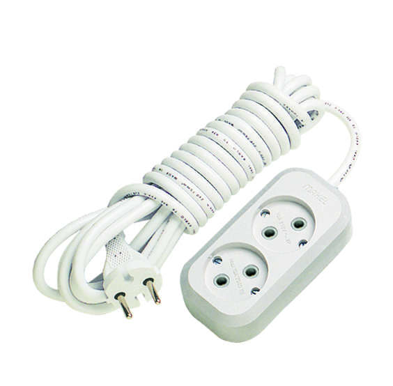 47889.jpg Удлинитель 2х5м без заземл. 10А IP20 Makel MGP104 — изображение 1