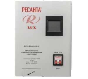 Стабилизатор напряжения АСН-8000Н/1-Ц 1ф 8кВт IP20 релейный Ресанта 63/6/17 — изображение 5