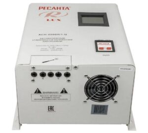 Стабилизатор напряжения АСН-8000Н/1-Ц 1ф 8кВт IP20 релейный Ресанта 63/6/17 — изображение 3
