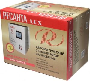 Стабилизатор напряжения АСН-8000Н/1-Ц 1ф 8кВт IP20 релейный Ресанта 63/6/17 — изображение 4