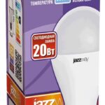 Лампа светодиодная PLED-SP 20Вт A60 5000К холод. бел. E27 JazzWay 5009462A — изображение 2