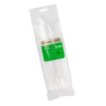 Хомут кабельный КСС 4х250 нейл. бел. (уп.100шт) Fortisflex 49398 — изображение 2