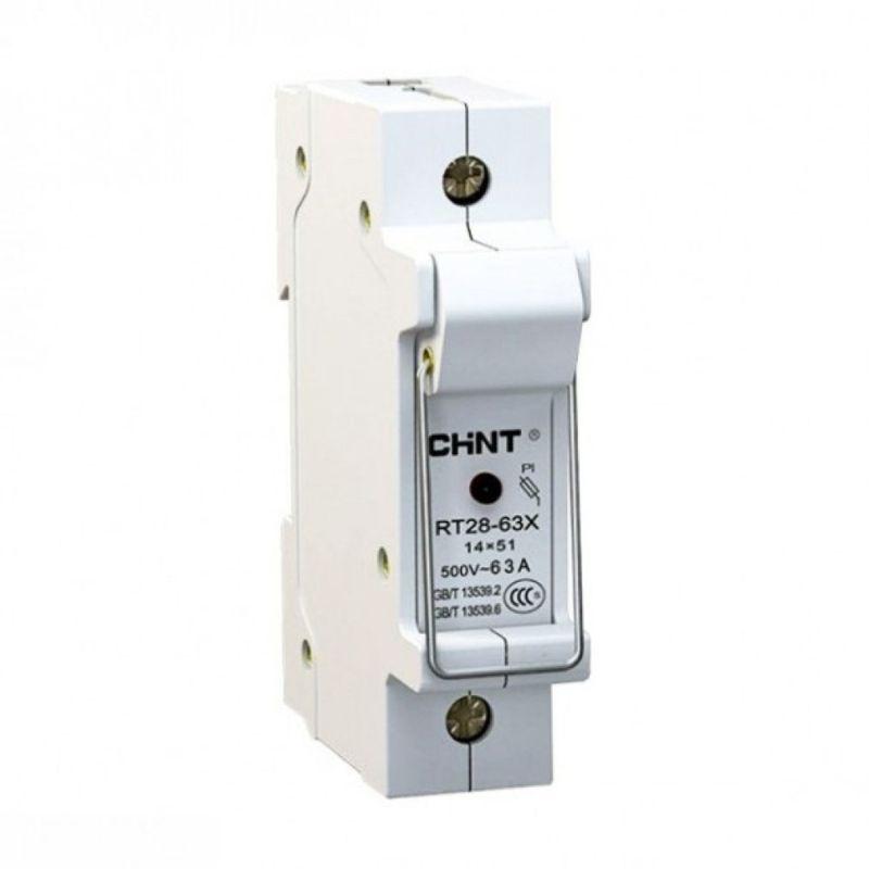 520439_1.jpeg Держатель плавких вставок с индикацией RT28-63X 14х51 1П CHINT 520439 — изображение 1