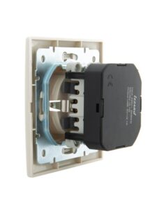 Розетка 1-м СП Mira 16А с заземл. + USB разъем крем. LEZARD 701-0303-181 — изображение 2