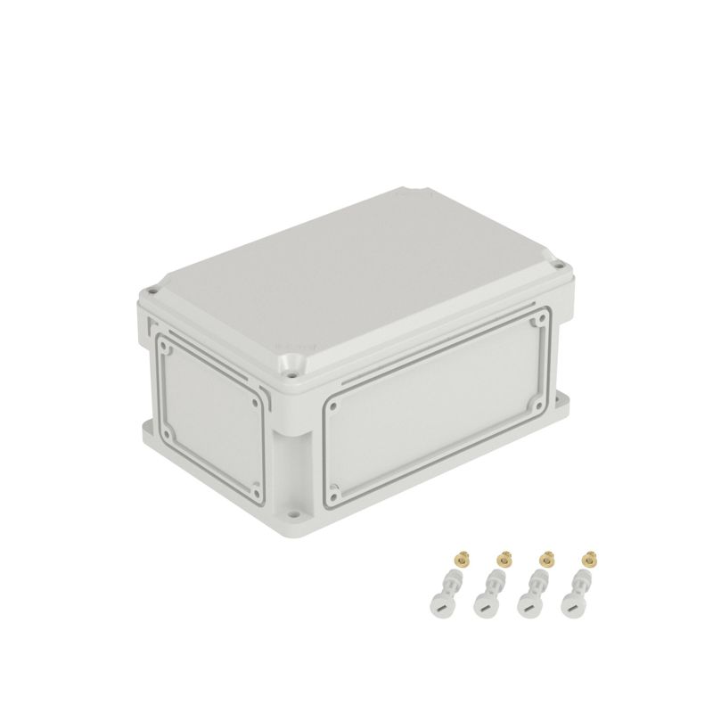 532210_1.jpeg Корпус 300х200х146мм IP67 с непрозр. крышкой 21мм с фланцами пластик. DKC 532210 — изображение 1