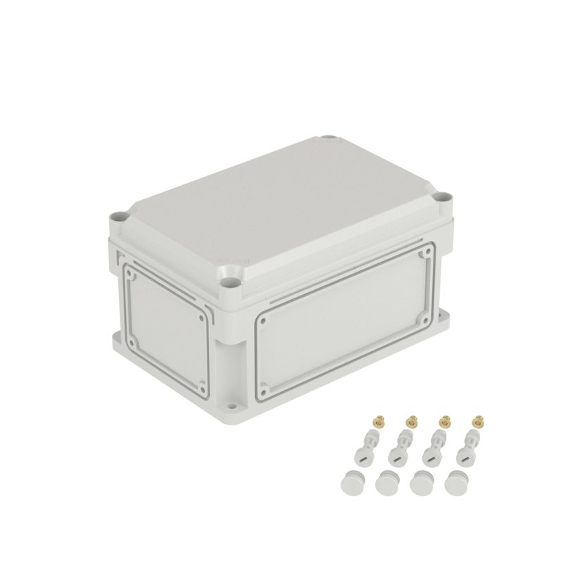 532310_1.jpeg Корпус 300х200х160мм IP67 с крышкой 35мм с фланцами пластик. DKC 532310 — изображение 1