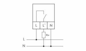 Реле напряжения CP-721-1 (CP-721-63A) (однофазное; цифровая индикация; напряжение питания 50-450В контакт 1NO 63А встроен. таймер регистрация аварий в памяти индикация текущего напряжения) (аналог УЗМ) F&F EA04.009.013 — изображение 3