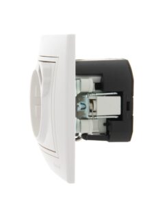 Розетка 1-м СП Mira 16А с заземл. + USB разъем бел. LEZARD 701-0202-181 — изображение 5