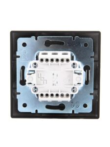 Выключатель 1-кл. 1п СП Mira 10А IP20 со вставкой черн. бархат LEZARD 701-4242-100 — изображение 3