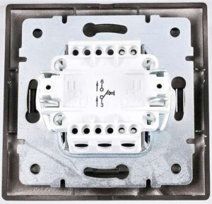 Рамка 4-м Mira горизонт. черн. бархат LEZARD 701-4200-149 — изображение 2