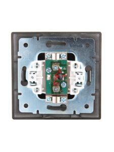 Розетка телевизионная проходная TV СП Mira черн. бархат LEZARD 701-4242-129 — изображение 3
