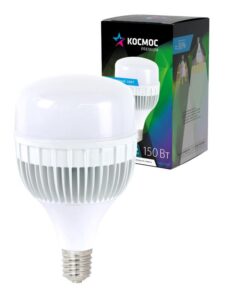 Лампа светодиодная KOSMOS premium HWLED 150Вт 6500К E40 220В КОСМОС KHWLED150WE4065 — изображение 2