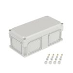 Корпус 400х200х160мм IP67 с непрозр. крышкой 35мм с фланцами пластик. DKC 542310