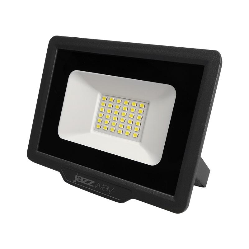 552784.jpg Прожектор светодиодный PFL-C3 30Вт 6500К IP65 ДО закален. прозр. стекло JazzWay 5023567A — изображение 1