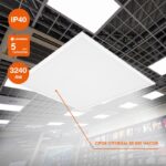 Светильник светодиодный Eco Class Panel 600 36Вт 6500К IP40 3240лм 595х595 ДВО без скоб панель бел. LEDVANCE 4058075386662 — изображение 3