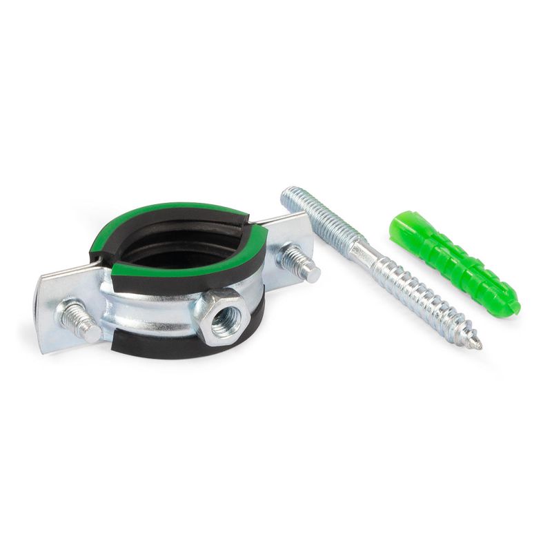 59901_1.jpeg Хомут трубный ТХК комплект 3/4дюйм (25-28мм) M8 Fortisflex 59901 — изображение 1