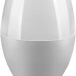 Лампа светодиодная 61 128 OLL-C37-8-230-6.5K-E14-FR 8Вт свеча 6500К холод. бел. E14 800лм 176-264В ОНЛАЙТ 61128