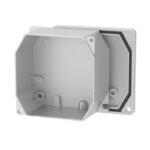Коробка ответвительная 90х90х53мм IP66 RAL9006 окрашен. алюм. DKC 65300 — изображение 3