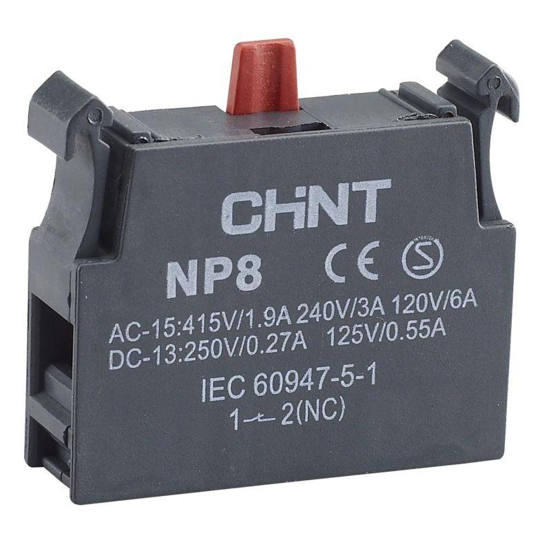669999_1.jpeg Блок контактный 1НЗ для NP8 (R) CHINT 669999 — изображение 1
