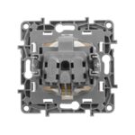 Розетка 1-м СП Etika 16А IP31 250В 2P+E с заземл. защ. шторки немецк. стандарт винтов. клеммы механизм бел. IEK 672222 — изображение 5