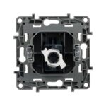 Розетка компьютерная 1-м СП Etika RJ45 кат.5E UTP механизм бел. IEK 672241 — изображение 2
