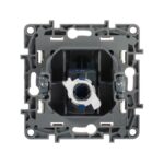 Розетка компьютерная 1-м СП Etika RJ45 кат.5E UTP механизм сл. кость IEK 672341 — изображение 2