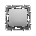 Переключатель 1-кл. СП Etika 10А IP20 250В 10AX авт. зажимы механизм алюм. IEK 672405 — изображение 3