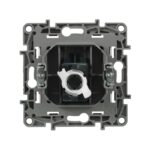 Розетка компьютерная 1-м СП Etika RJ45 кат.5E UTP механизм алюм. IEK 672441 — изображение 3